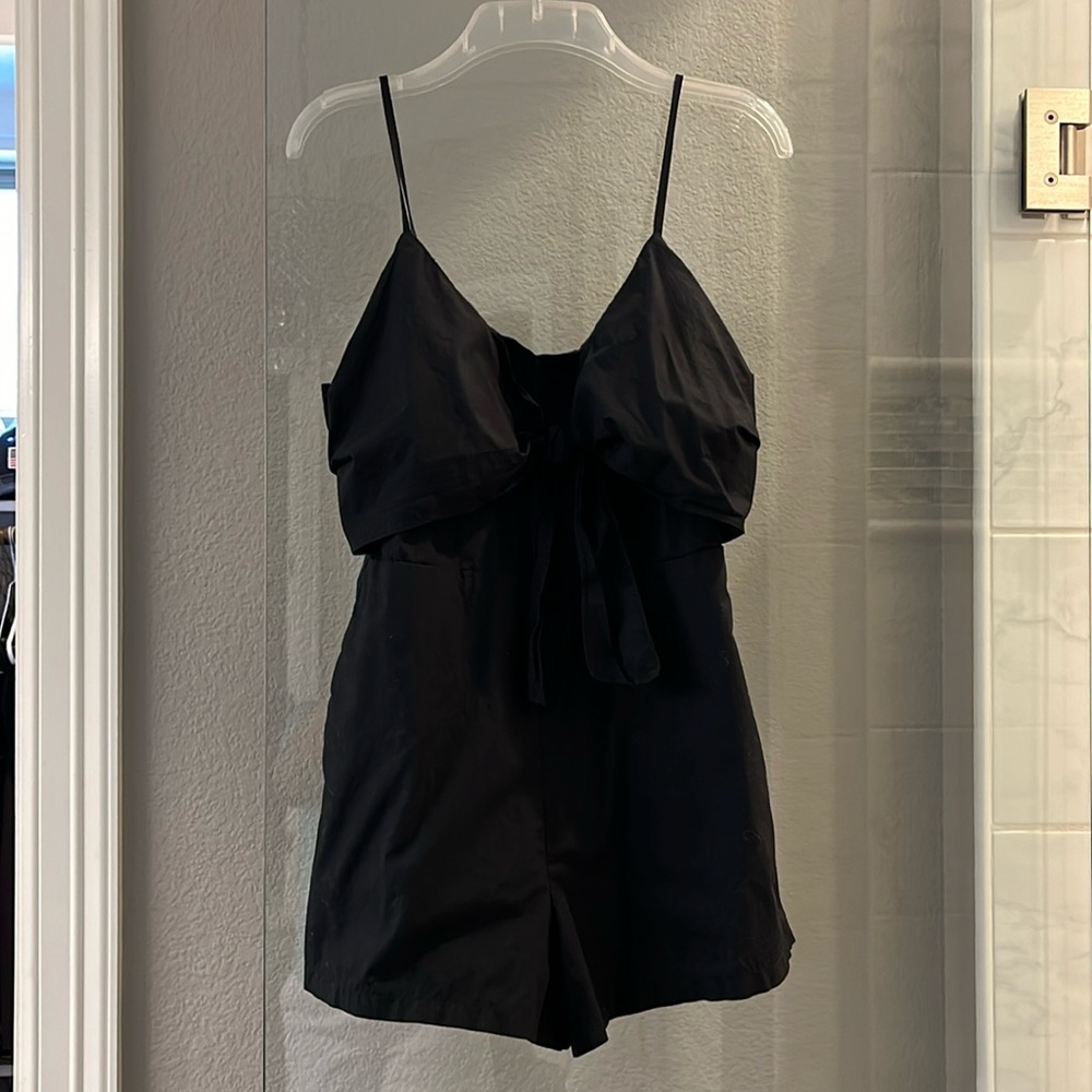 The Impeccable Pig Black Romper - image 2